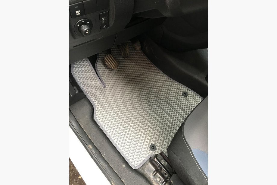 Citroen Berlingo 2008-2018 EVA Floor Mats (Gray) Image