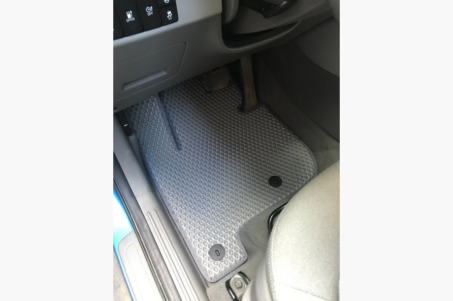 Kia Soul II 2013-2018 Polyurethane EVA floor mats (grey) Image