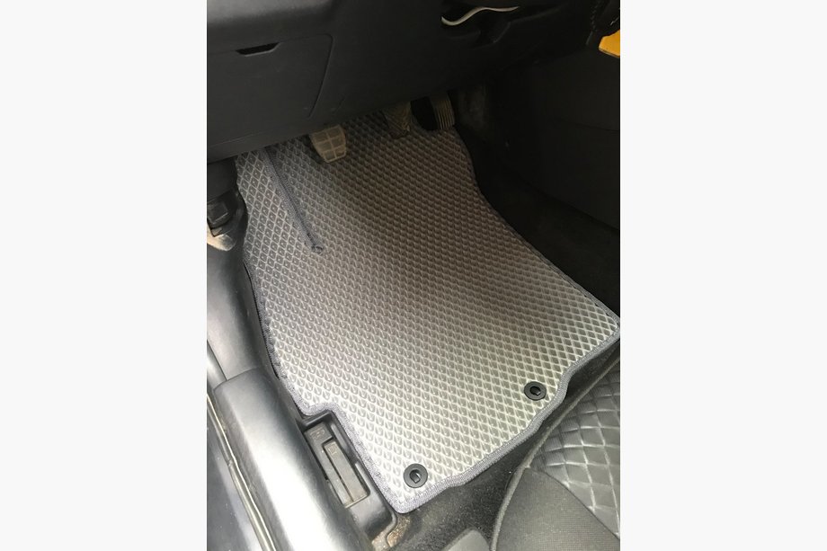 Mitsubishi Lancer X 2008- EVA Floor Mats (Light Gray) Image