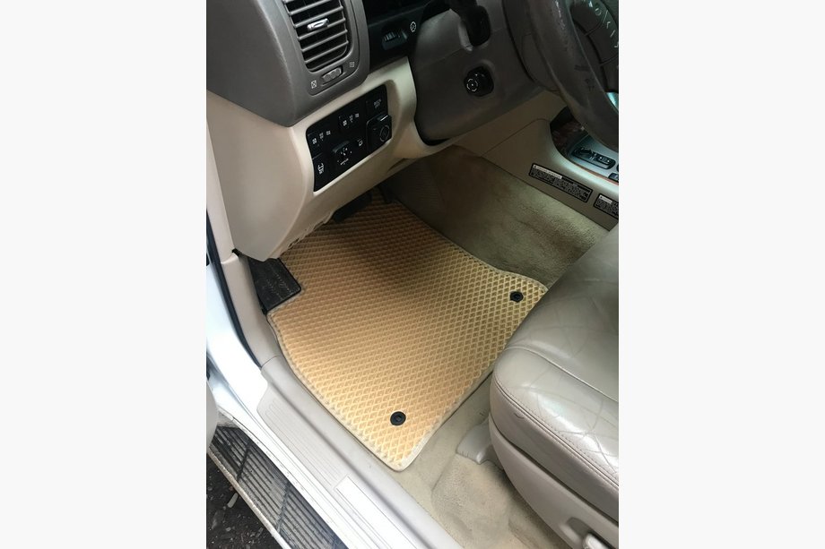 Lexus LX470 1998-2007 EVA Floor Mats (Beige) Image