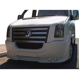 Front bumper cover with 4 headlights 2006-2011 (paintable) photo 2