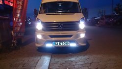 Volkswagen Crafter 2006-2016 Front bumper lip 2012↗ (Sport-3, paintable) photo 7