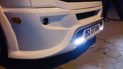 Volkswagen Crafter 2006-2016 Front bumper lip 2012↗ (Sport-3, paintable) photo 4