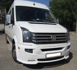 Volkswagen Crafter 2006-2016 Front bumper lip 2012↗ (LED, paintable) photo 4