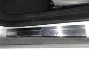 Ford Courier 2014-2023 Door Sill Protectors Carmos V1 (4 pcs, Stainless Steel) photo 2