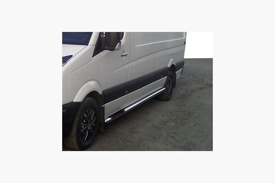 Opel Movano 2004-2010 Side Pipes (2 pcs, Stainless Steel) Image