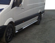 Opel Movano 2004-2010 Side Pipes (2 pcs, Stainless Steel) photo 1
