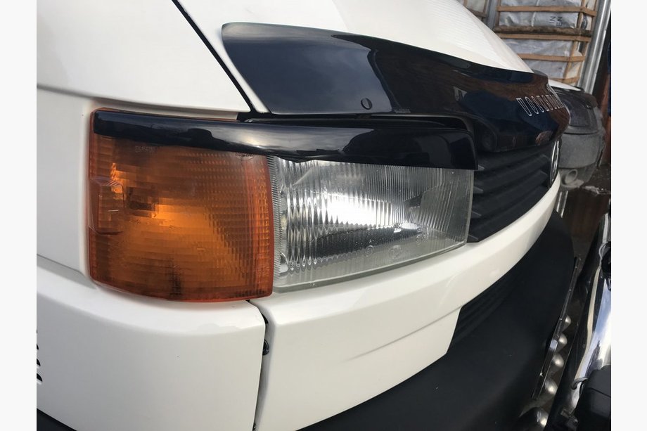 Volkswagen T4 Transporter 1990-2003 Headlight Eyelids Straight Hood (2 pcs) Photo 2