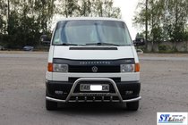 Volkswagen T4 Caravelle/Multivan 1990–2003 Bull Bar WT003 Plus-1 (Stainless Steel) photo 3