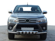 Toyota Hilux 2015- Front Bull Bar F3-34 (Stainless Steel) photo 1