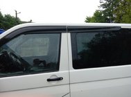 Volkswagen T5 Transporter 2003-2010 Window Deflectors (4 pcs, Sunplex Sport) photo 7