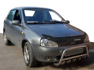 Lada Kalina 2004-2011 Bull bar WT003 (60 mm, stainless steel) photo 1
