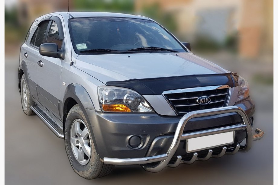 Kia Sorento I BL 2002-2009 Bull Bar WT003-Exclusive (stainless steel) Image