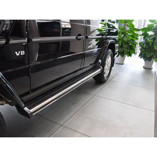 OEM Side Steps (2 pcs, Aluminum) Mercedes G сlass W463 1990-2018 photo 4