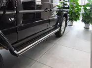 Mercedes G class W463 1990-2018 OEM Side Steps (2 pcs, Aluminum) photo 4