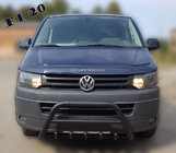 Volkswagen T5 2010-2015 Bull Bar WT003 Black Stainless Steel photo 1