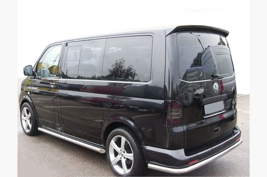 Volkswagen T5 Caravelle 2004-2010 Rear Corner Bar AK005 (Stainless Steel) Image
