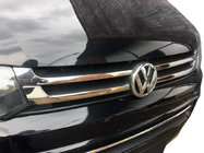 Volkswagen T5 2010-2015 Chrome Split Grille Covers (Carmos, 4 pcs, Stainless Steel) photo 1