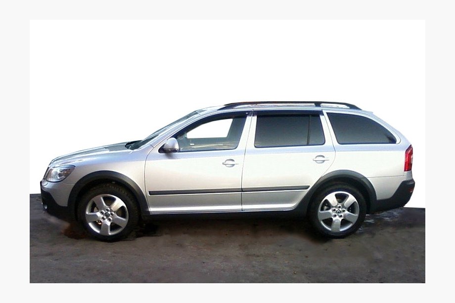 Skoda Octavia II A5 2006-2010 Window Deflectors SW (4 pcs, Cobra) Image