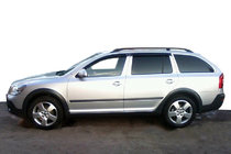 Skoda Octavia II A5 2010-2013 Window Deflectors SW (4 pcs, HIC) photo 10