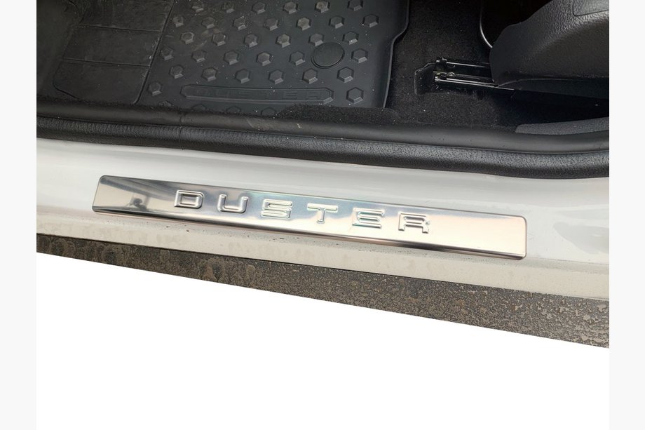 Renault Duster 2008–2017 Door Sill Protectors OmsaLine (4 pcs, Stainless Steel) Image