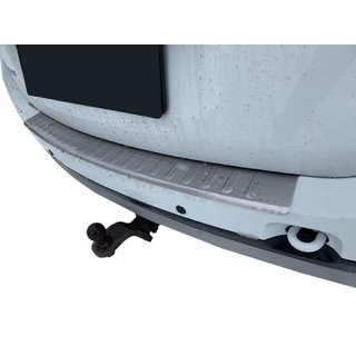 Rear bumper protector Carmos V1 with lip (stainless steel)