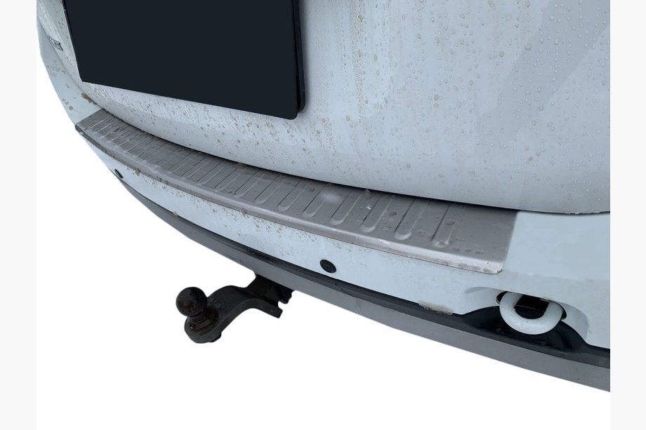 Renault Duster 2008–2017 Rear bumper protector Carmos V1 with lip (stainless steel) Photo 7