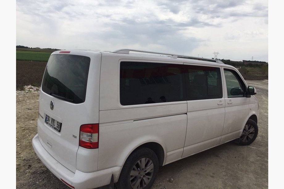 Volkswagen T5 Caravelle 2004-2010 Skyport Roof Rails (white) Short Wheelbase Photo 5