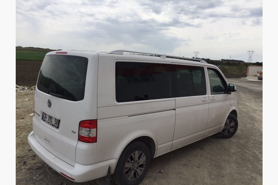 Volkswagen T5 Caravelle 2004-2010 Skyport Roof Rails (white) Short Wheelbase Photo 7