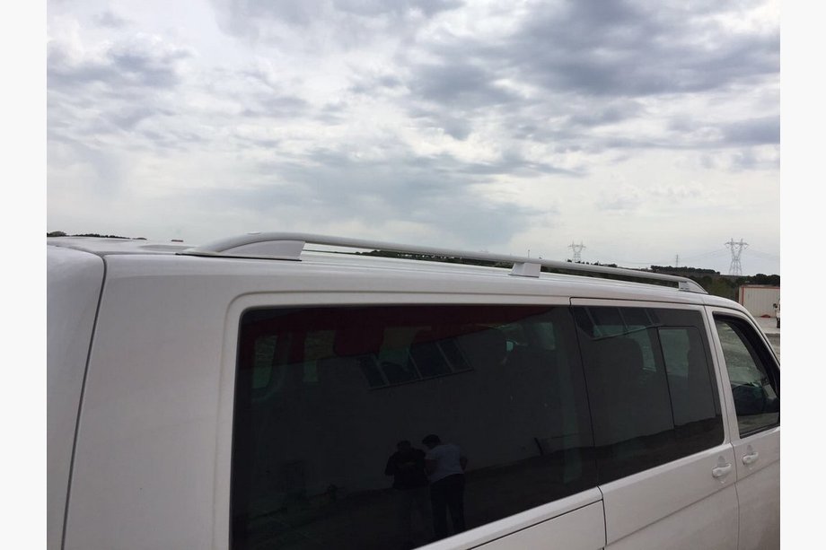 Volkswagen T5 Caravelle 2004-2010 Skyport Roof Rails (white) Short Wheelbase Photo 8