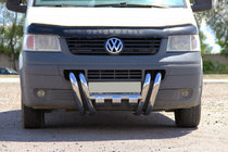 Volkswagen T5 Transporter 2003-2010 Bull Bar ST006-15 Grille (Stainless Steel) photo 1