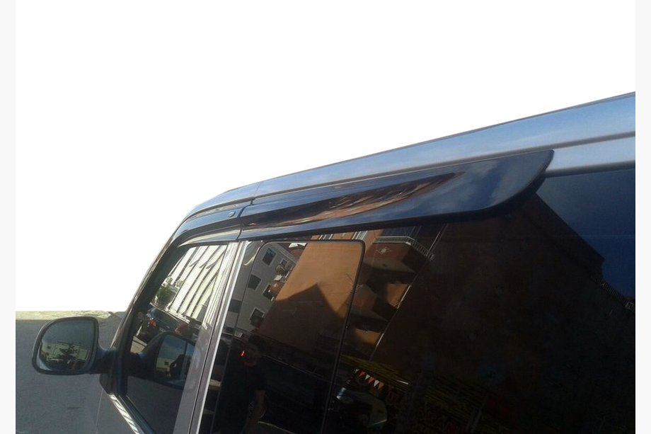 Volkswagen T5 Transporter 2003-2010 Window Deflectors (4 pcs, DDU-SPORT) Image
