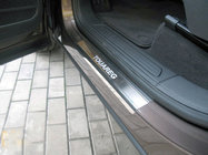 Volkswagen Touareg 2018- Door Sill Covers Nataniko (4 pcs, Stainless Steel) Premium - 3M Tape, 0.8 mm photo 1