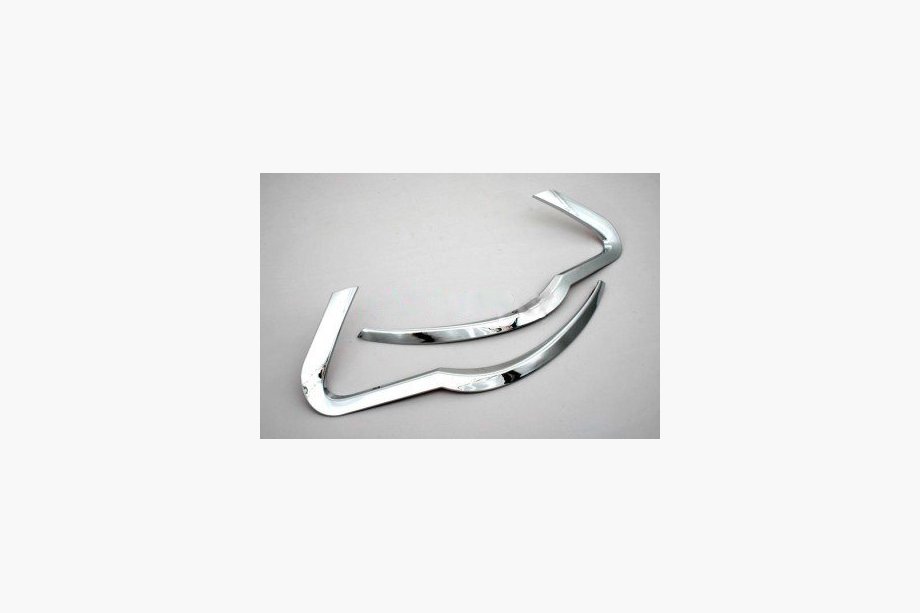 Volkswagen Touareg 2002–2010 Chrome Headlight Covers 2008-2011 (2 pcs, plastic) Image