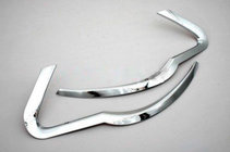 Volkswagen Touareg 2002–2010 Chrome Headlight Covers 2008-2011 (2 pcs, plastic) photo 1