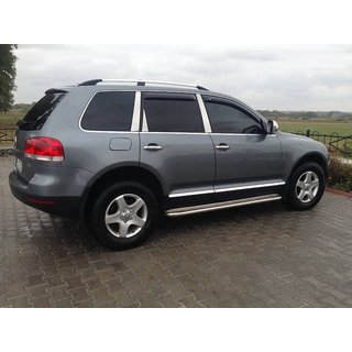 Chrome Roof Rails (Plastic Feet) Volkswagen Touareg 2002–2010 photo 3