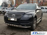 Volkswagen Touareg 2002–2010 Bull Bar ST015 Stainless Steel photo 2