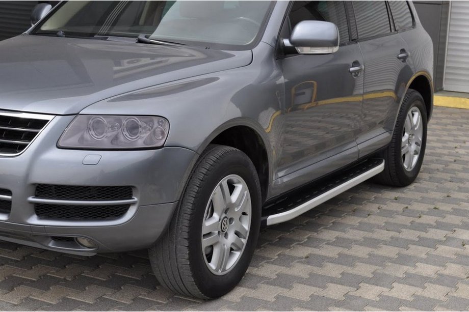 Volkswagen Touareg 2002–2010 Side Steps Fullmond (2 pcs, aluminum) Image
