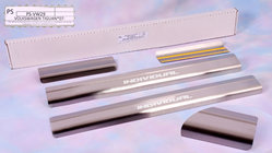 Volkswagen Tiguan 2016-2023 Door Sill Protectors Nataniko (4 pcs, Stainless Steel) photo 3