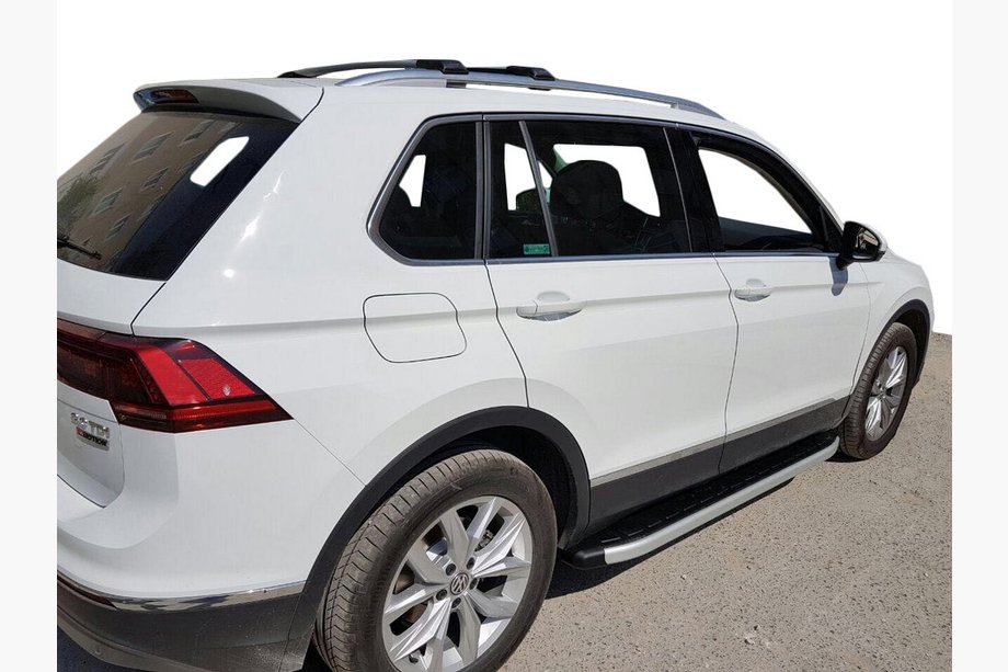 Volkswagen Tiguan 2007-2016 Side Steps Fullmond (2 pcs, aluminum) Image