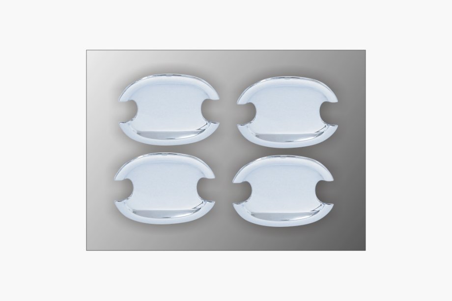 Skoda Yeti 2009-2017 Door handle bowls covers (4 pcs, plastic) Image