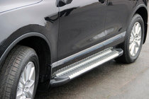 Volkswagen Touareg 2002–2010 Side Steps Line (2 pcs, Aluminum) photo 2