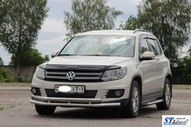 Volkswagen Tiguan 2007-2016 Front Bar ST016 (Stainless Steel) photo 3