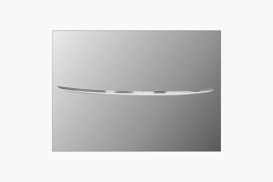 Volkswagen Tiguan 2007-2016 Chrome trim above license plate (stainless steel) Image