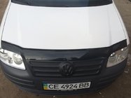 Volkswagen Caddy 2004-2010 Winter grille cover (upper) Matte photo 3