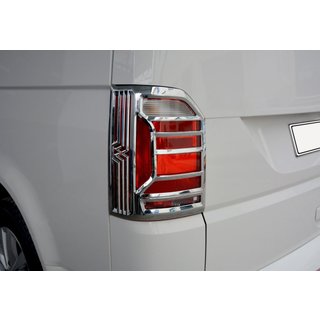 Tail Light Trims OmsaLine (2 pcs, ABS Chrome) Volkswagen T6 2015-2024