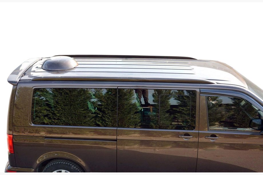 Volkswagen T6 2015-2024 Rear spoiler (primed, paintable) Image