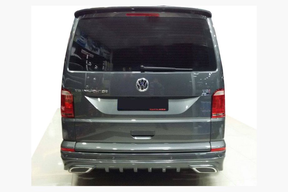 Volkswagen T6 2015-2024 Rear bumper cover AMG-style (primed for painting) Image