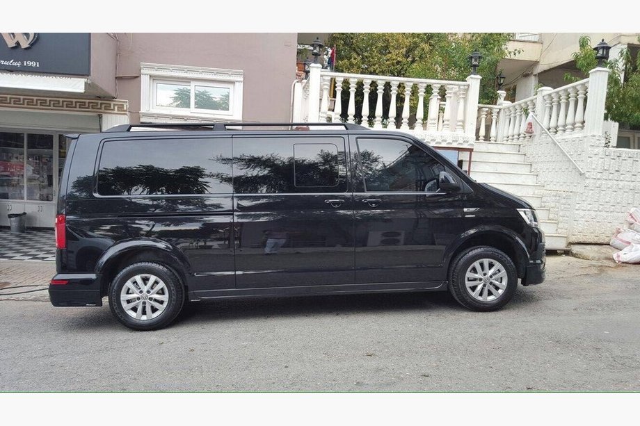 Volkswagen T5 Transporter 2003-2010 Skyport Roof Rails (black) Short Wheelbase Photo 2