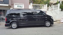 Volkswagen T5 Multivan 2003–2010 Skyport Roof Rails (black) photo 2